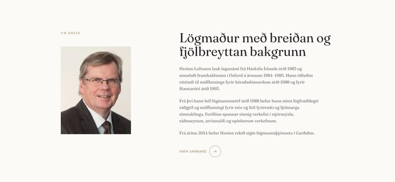 Jura lögfræðiþjónusta screenshot 2