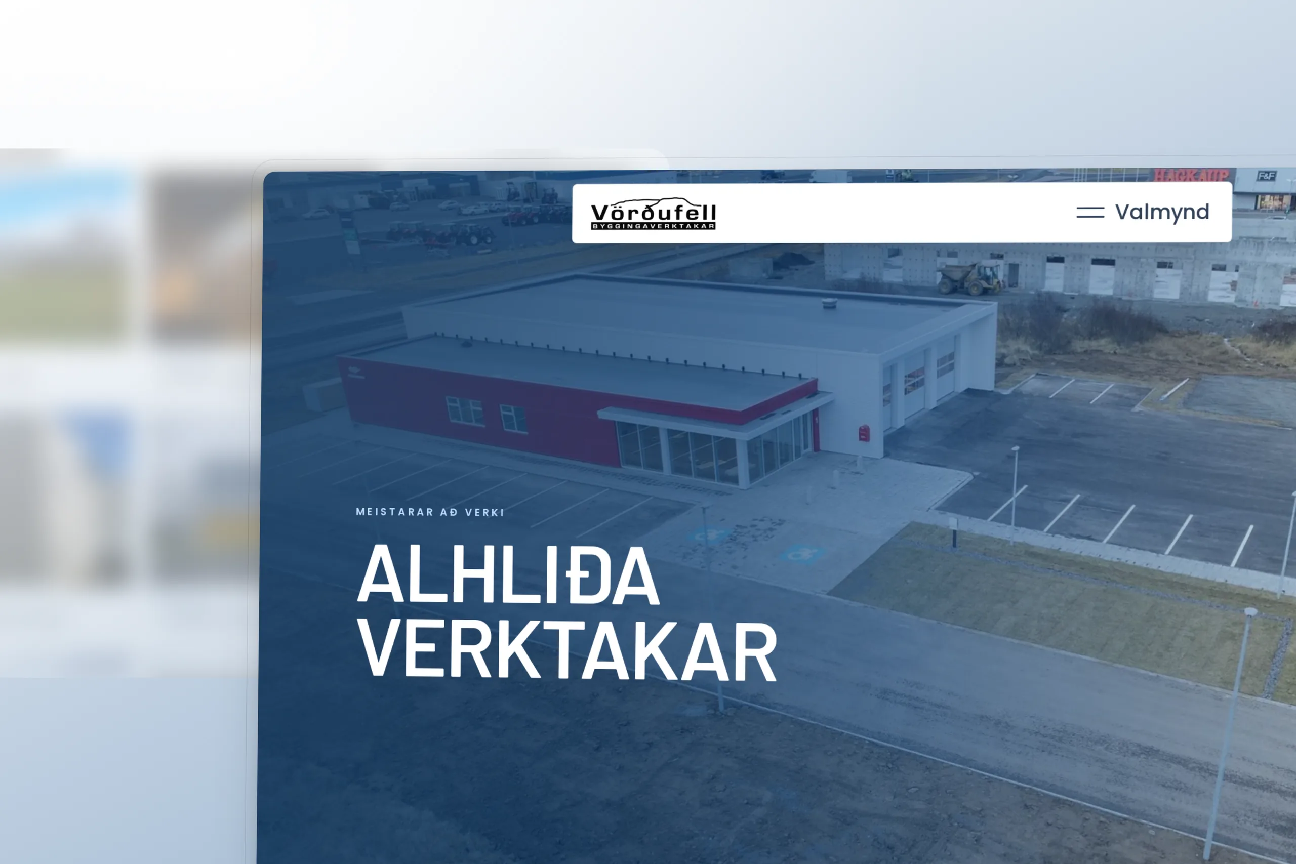 Skjámynd 7 úr vefverkefni fyrir Vörðufell