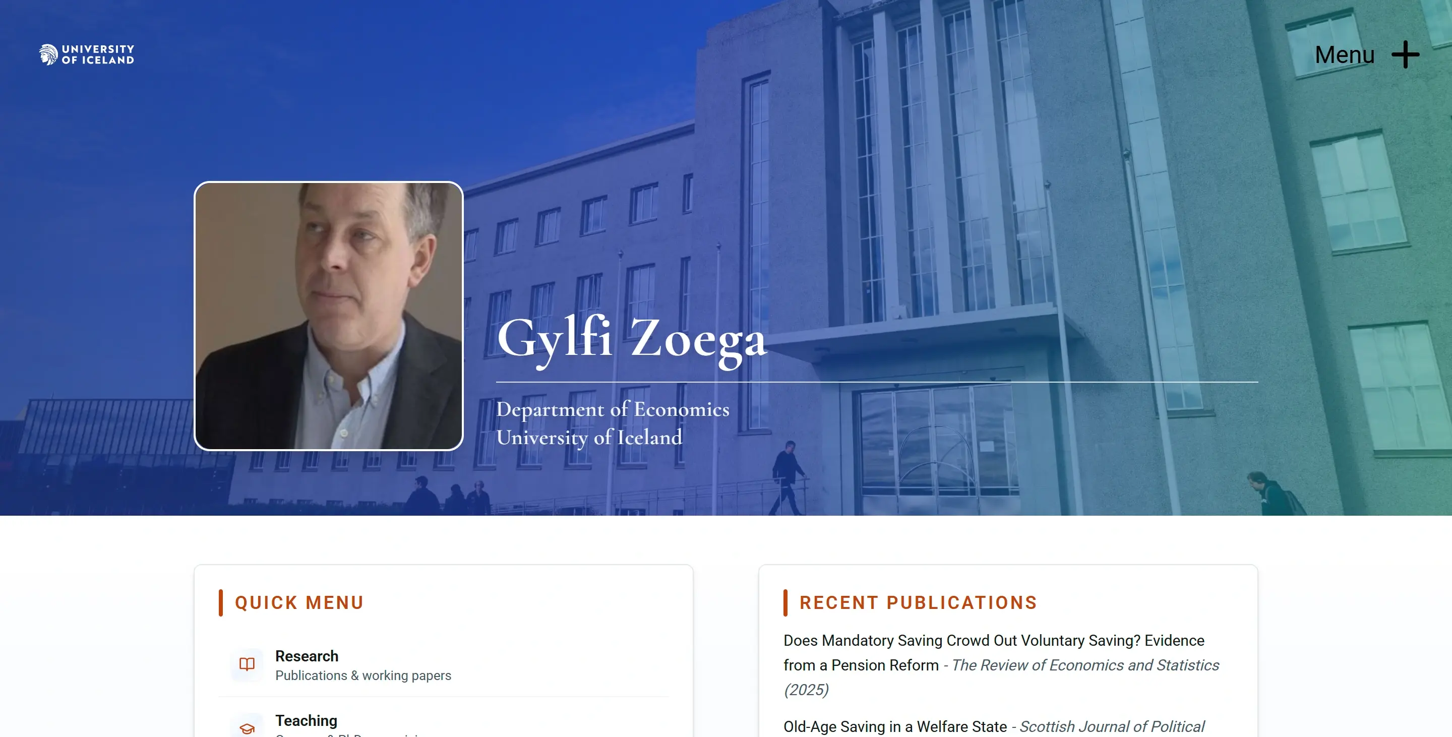 Gylfi Zoega screenshot 1