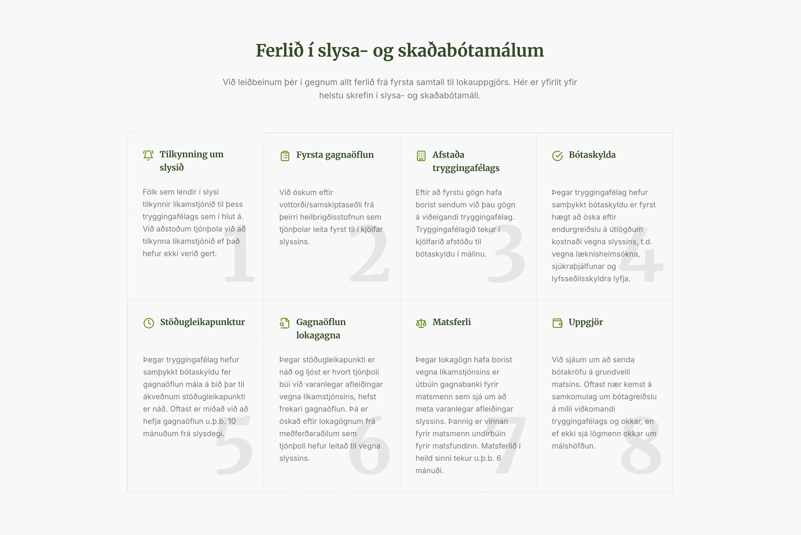 LAND Lögmenn screenshot 3